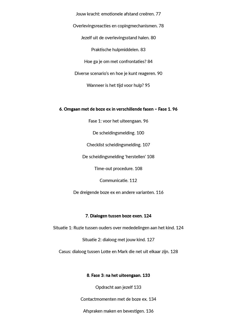 Scheiden doet lijden: weggaan bij een boze ex