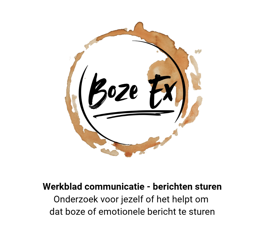 Werkblad communicatie - berichten sturen